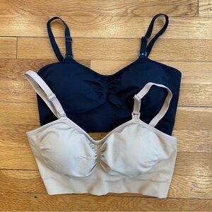 Quince nursing and pumping bras